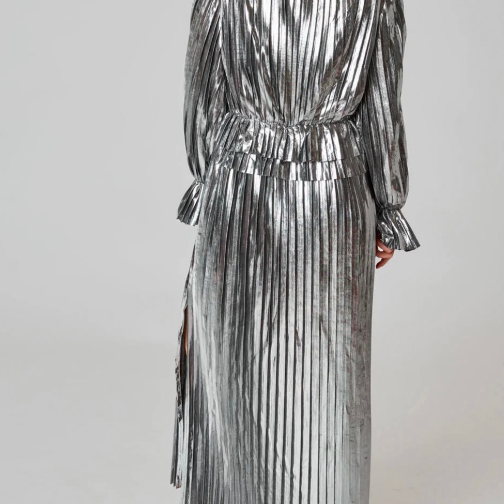 Buddy Love Evie Metallic Maxi Dress - Picture 2 of 6